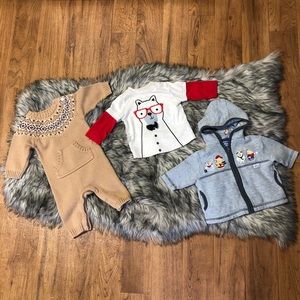 Baby Boys Clothes, 3 Pieces in Excellent Condition